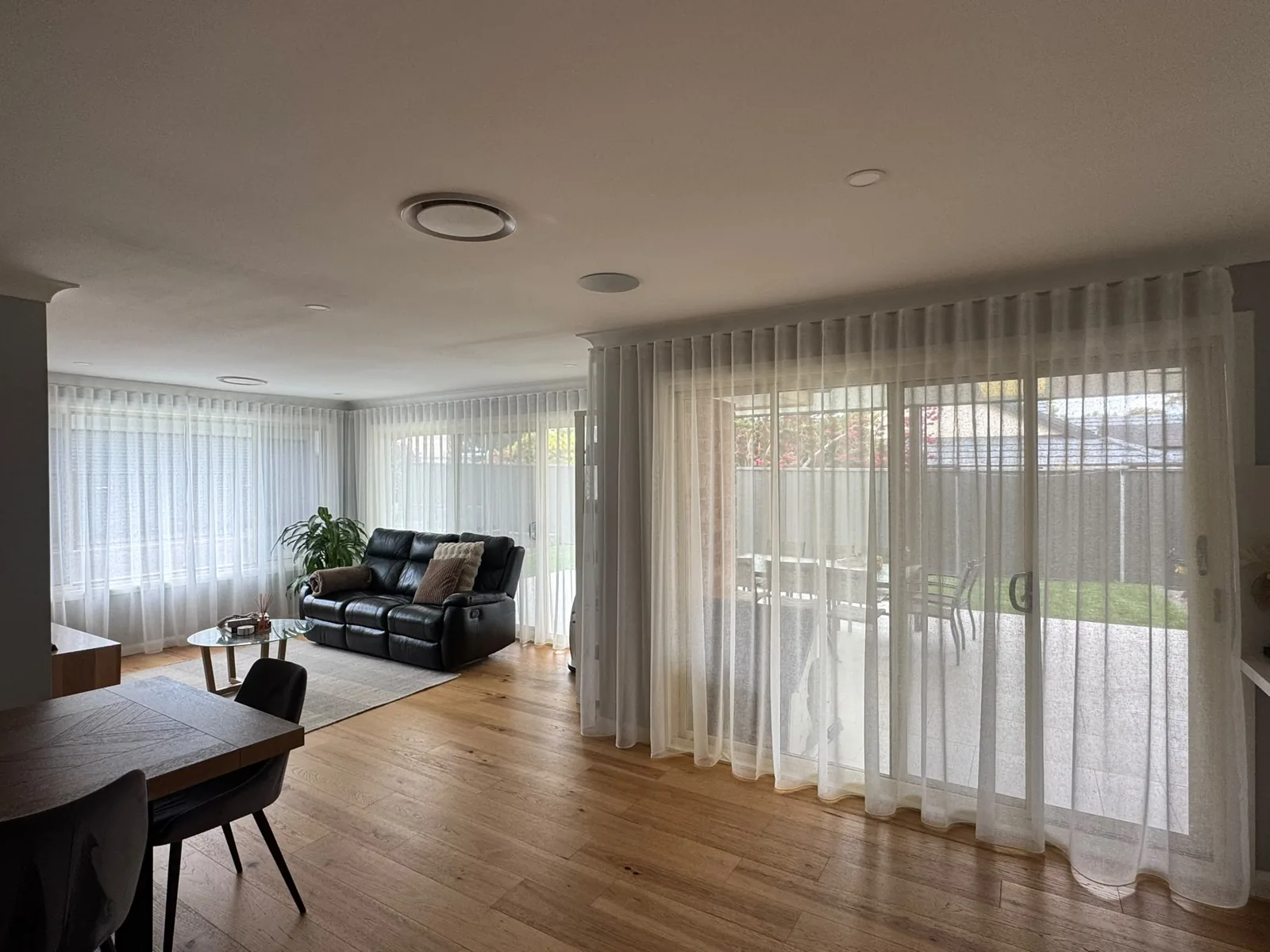 Sheer curtains, Currans Hill